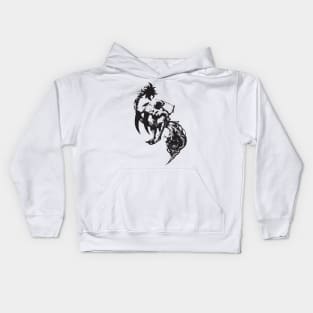 saber-toothed skull Kids Hoodie